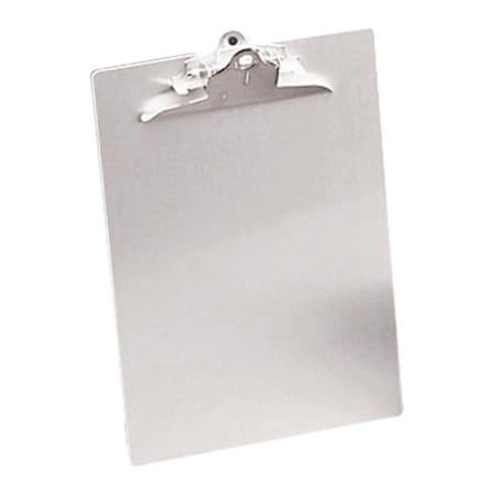 Saunders Mfg Saunders Recycled Aluminum Clipboard with Antimicrobial Protection, 8-1/2" x 12", Silver 22517
